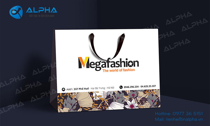 Mẫu thiết kế túi Mega Fashion